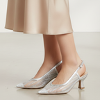 Hodea Linda Silver Slingback