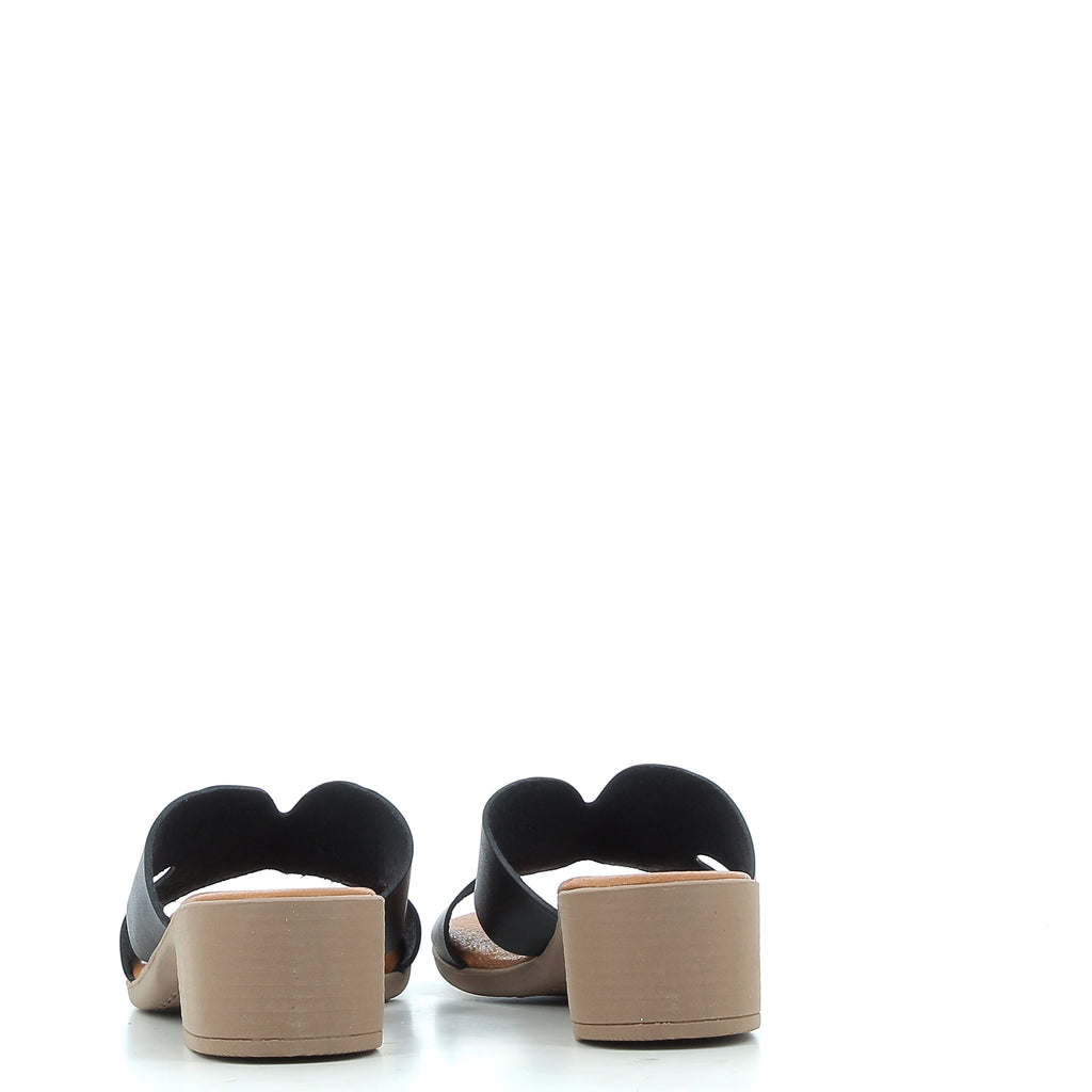 Hodea Sveva Black Sandals