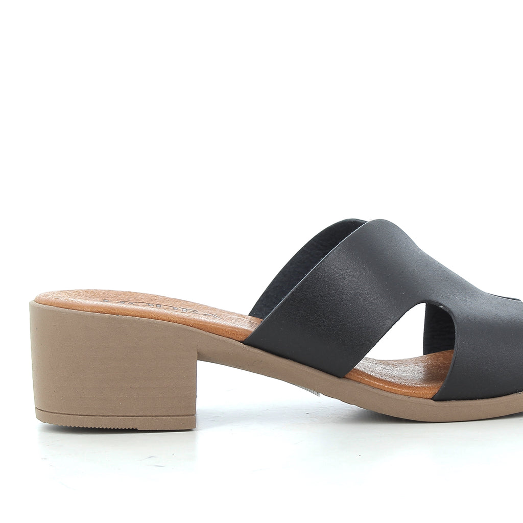 Hodea Sveva Black Sandals
