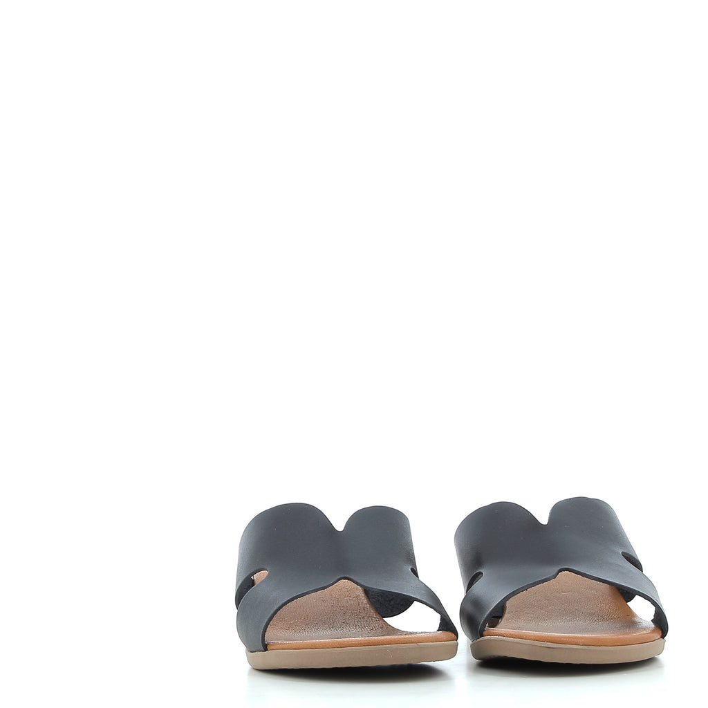 Hodea Sveva Black Sandals