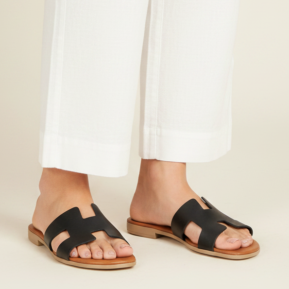 Hodea Black Pearl Slippers