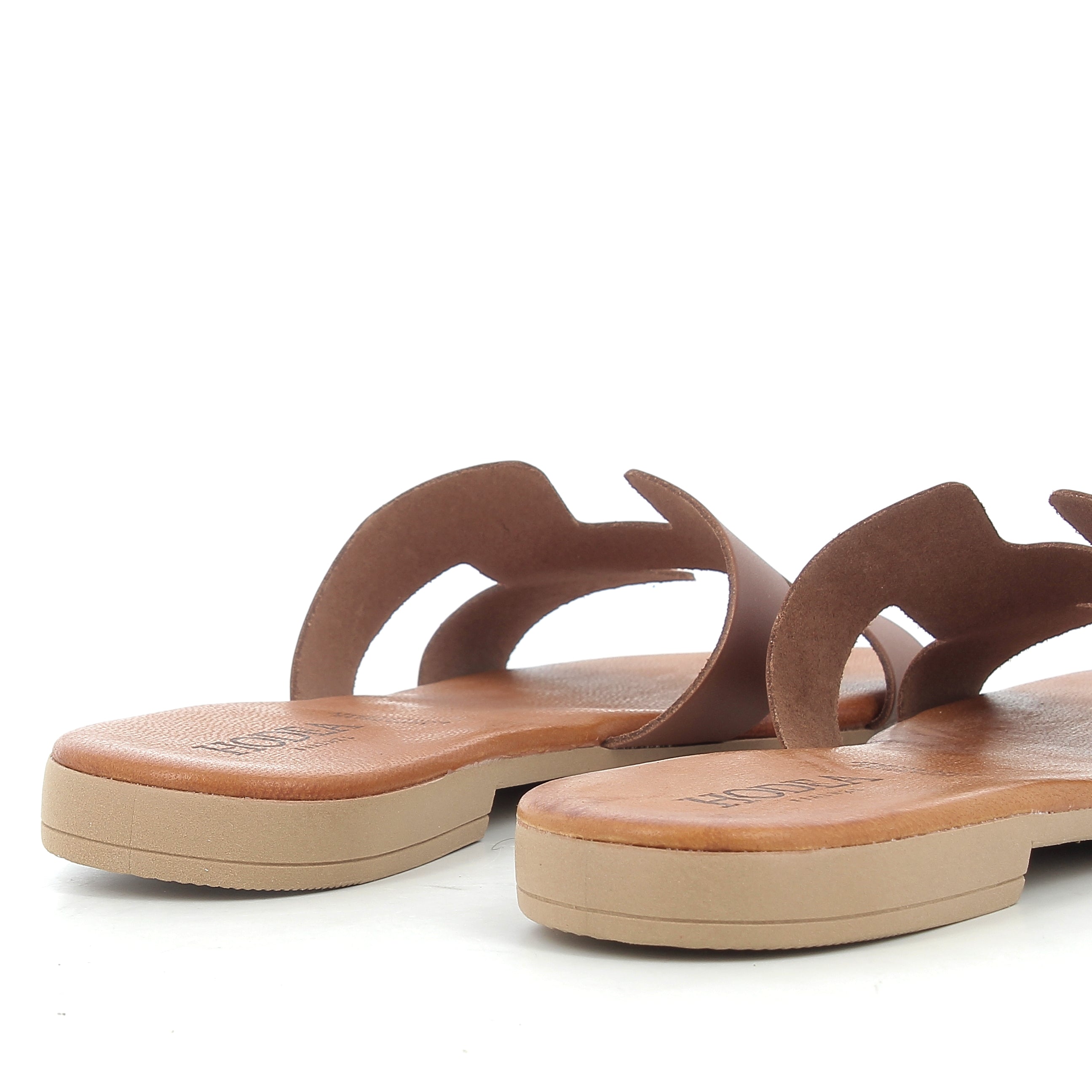 Hodea Ciabatte Perla Cuoio