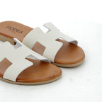 Hodea Pearl Cream Slippers