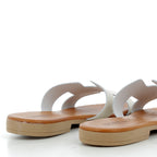 Hodea Pearl Cream Slippers