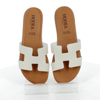 Hodea Pearl Cream Slippers