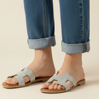 Hodea Platinum Pearl Slippers