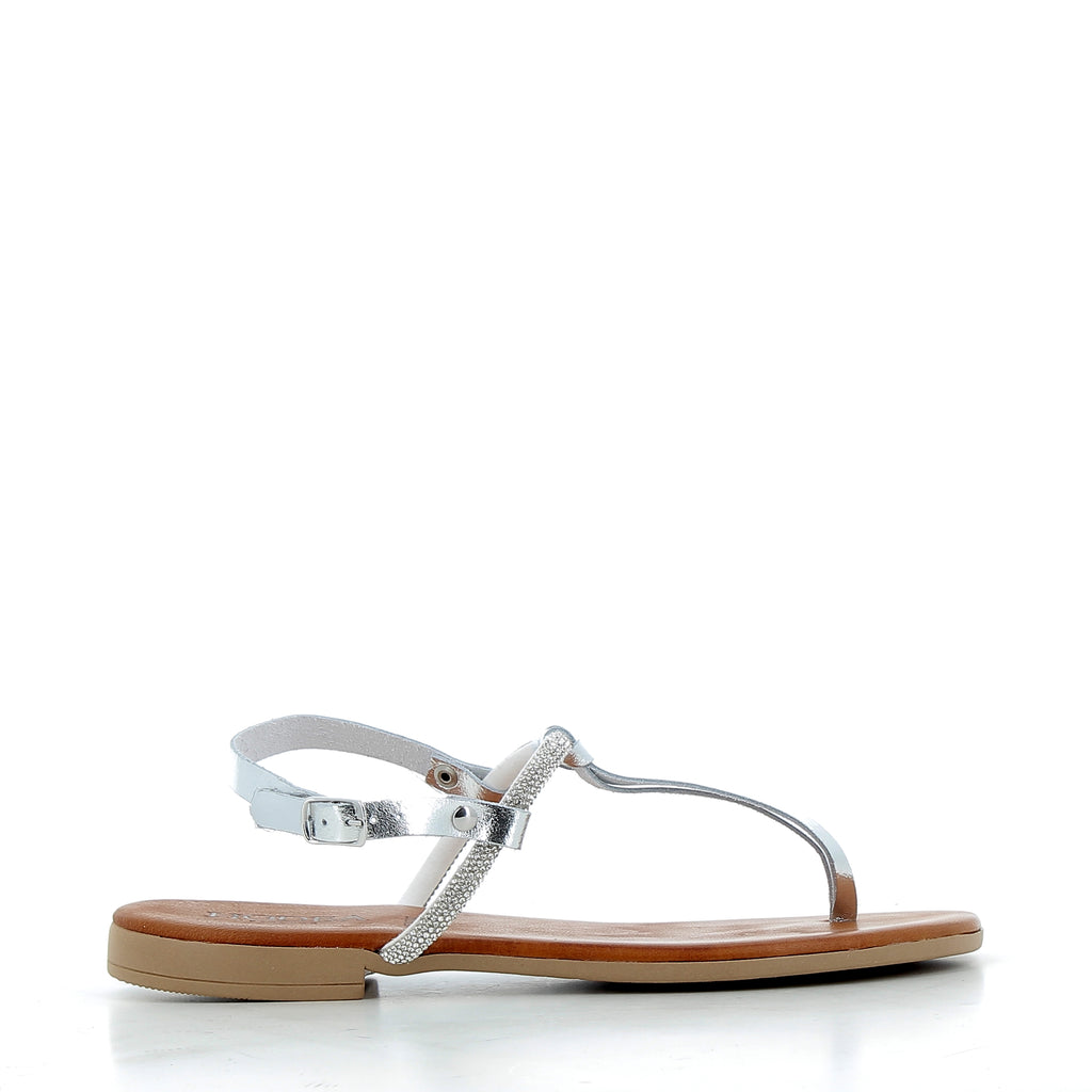 Hodea Sabrina Silver Sandals