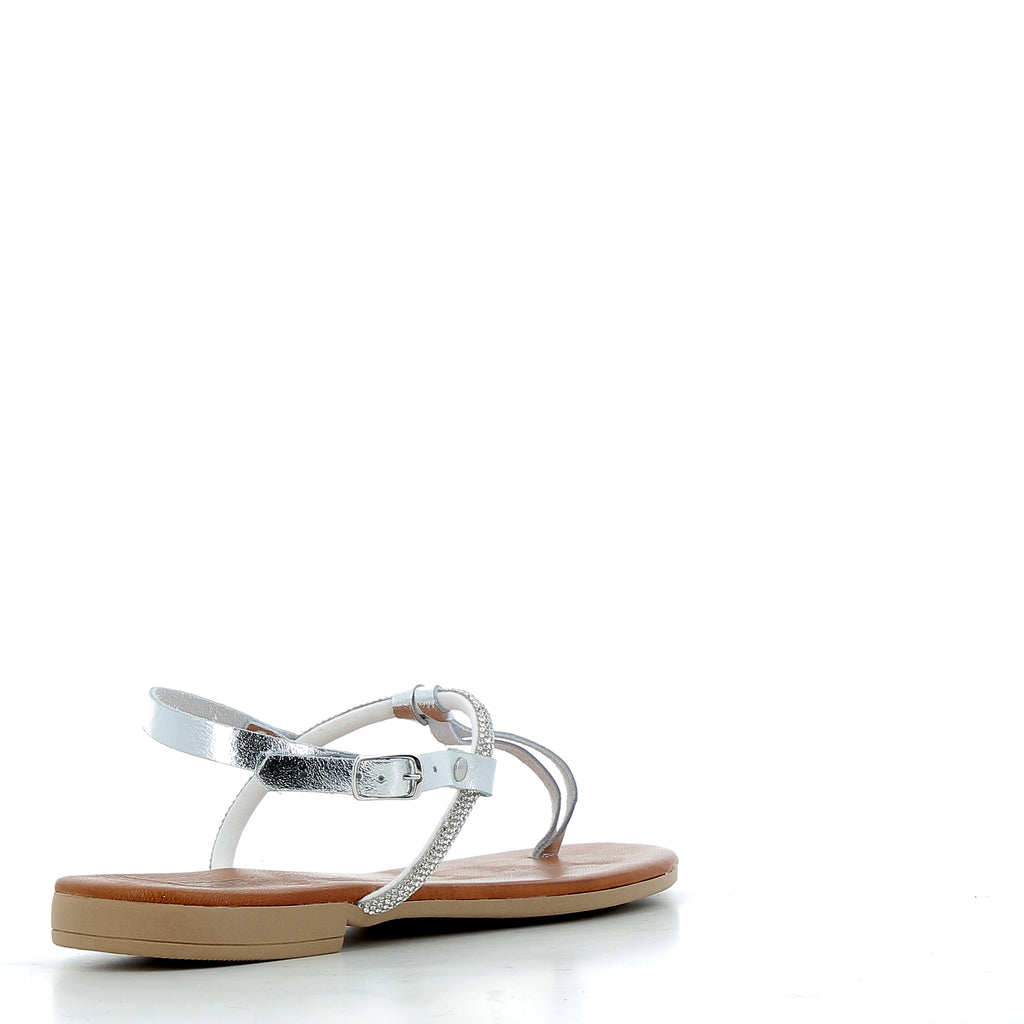 Hodea Sabrina Silver Sandals