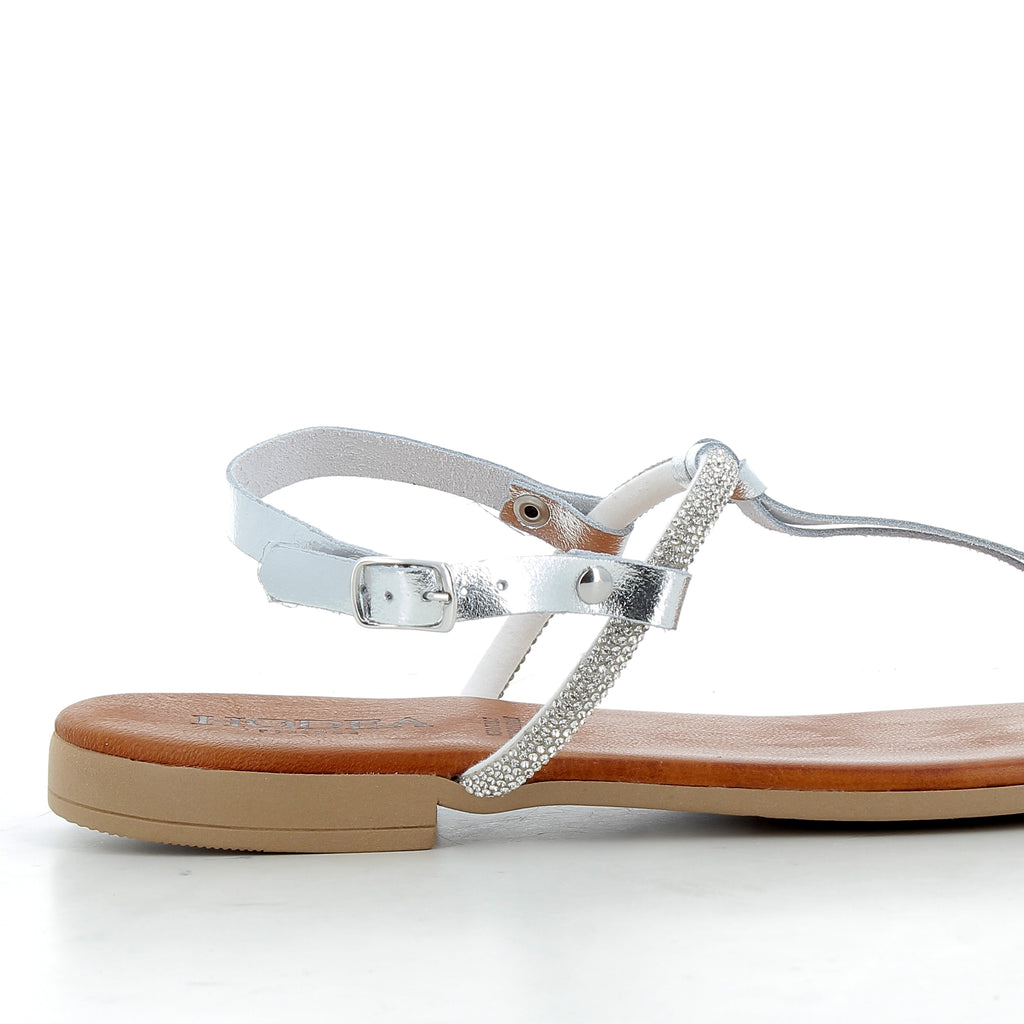 Hodea Sabrina Silver Sandals