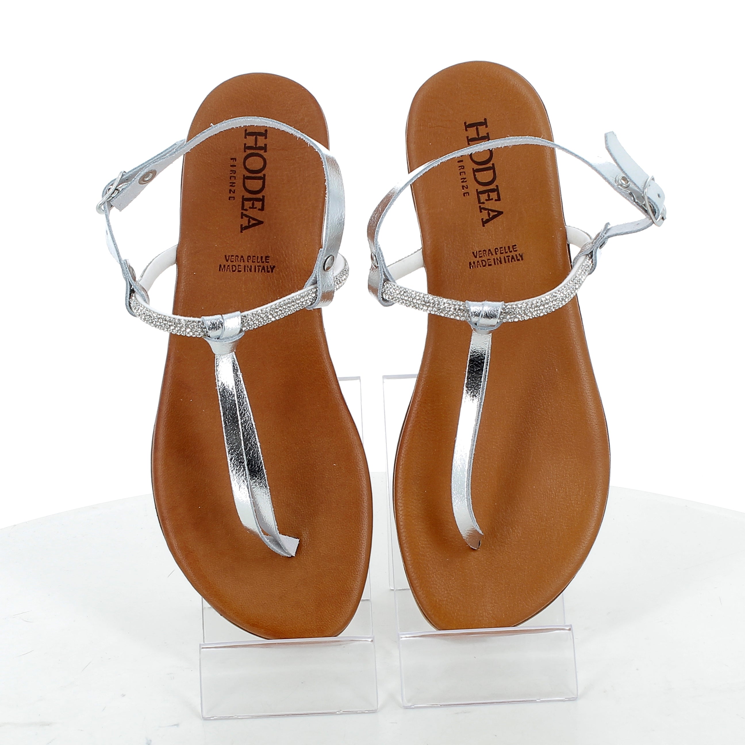Hodea Sabrina Silver Sandals