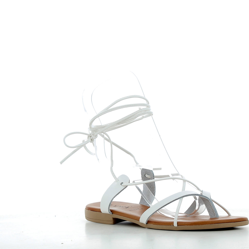 Hodea Dalia White Sandals