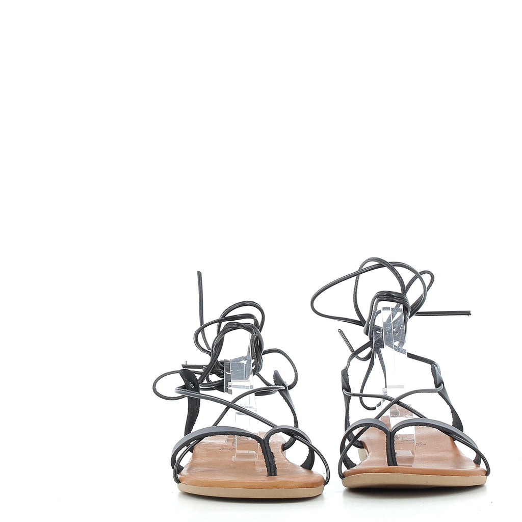 Hodea Dalia Black Sandals