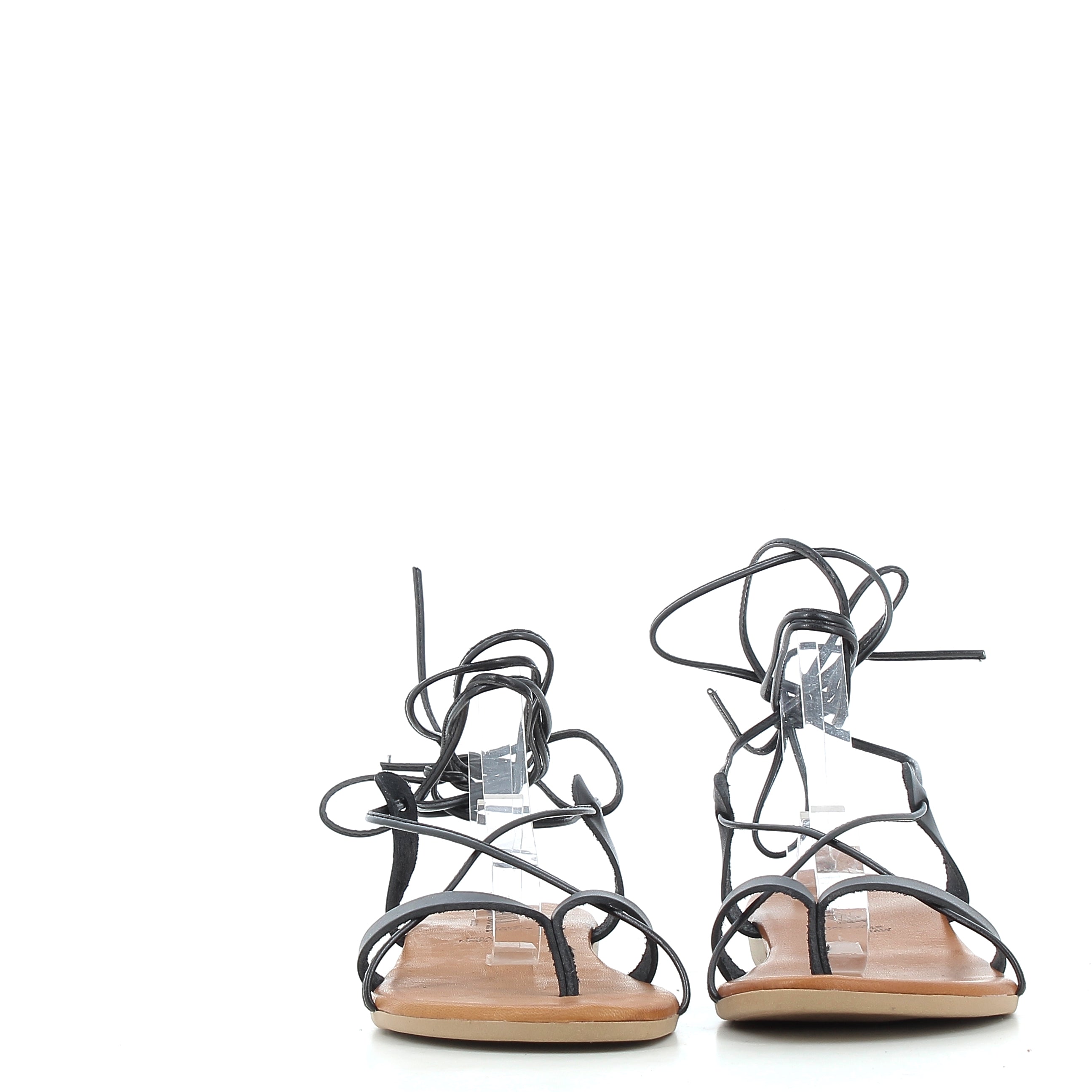 Hodea Dalia Black Sandals