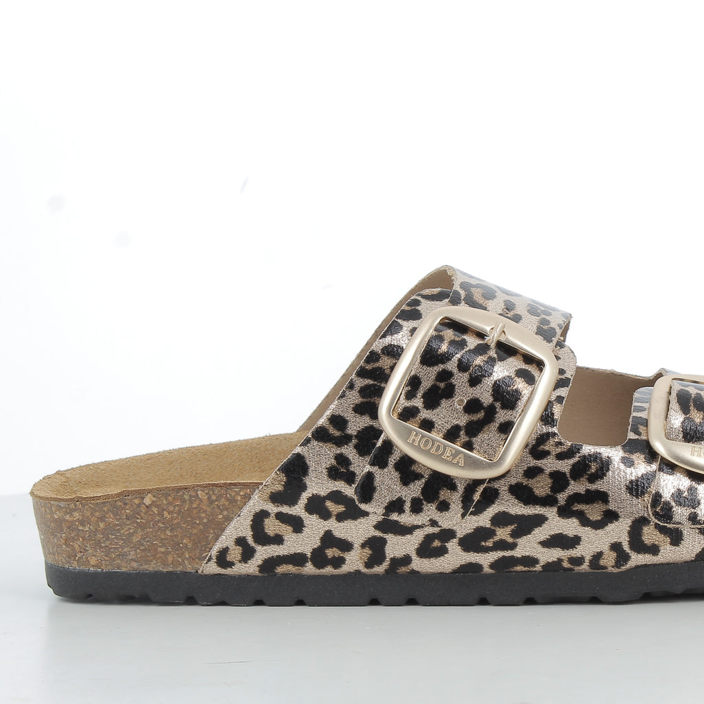 Hodea Mena Animal Print Sandals