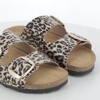 Hodea Mena Animal Print Sandals