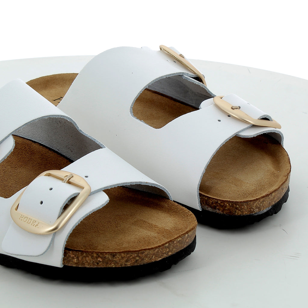 Hodea Mena White Sandals