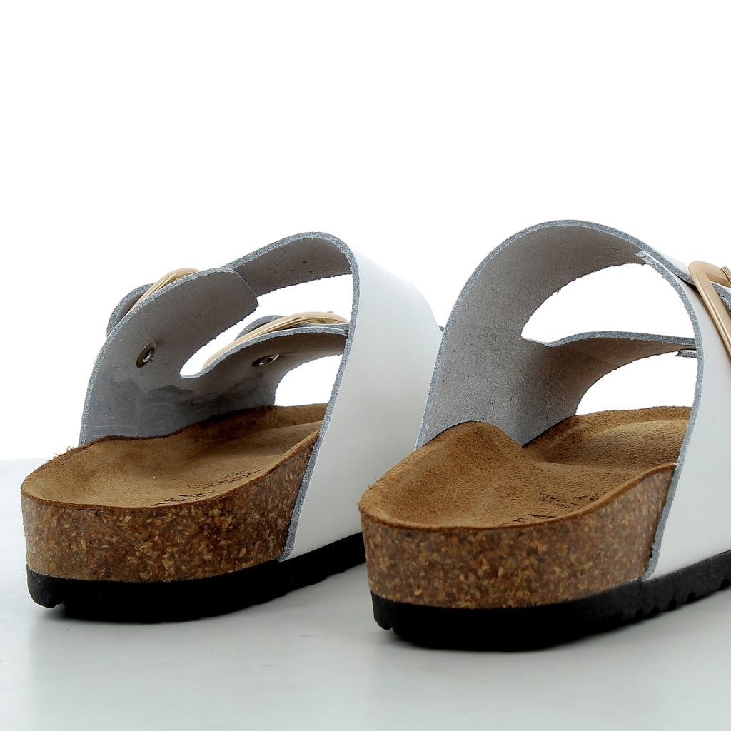 Hodea Mena White Sandals