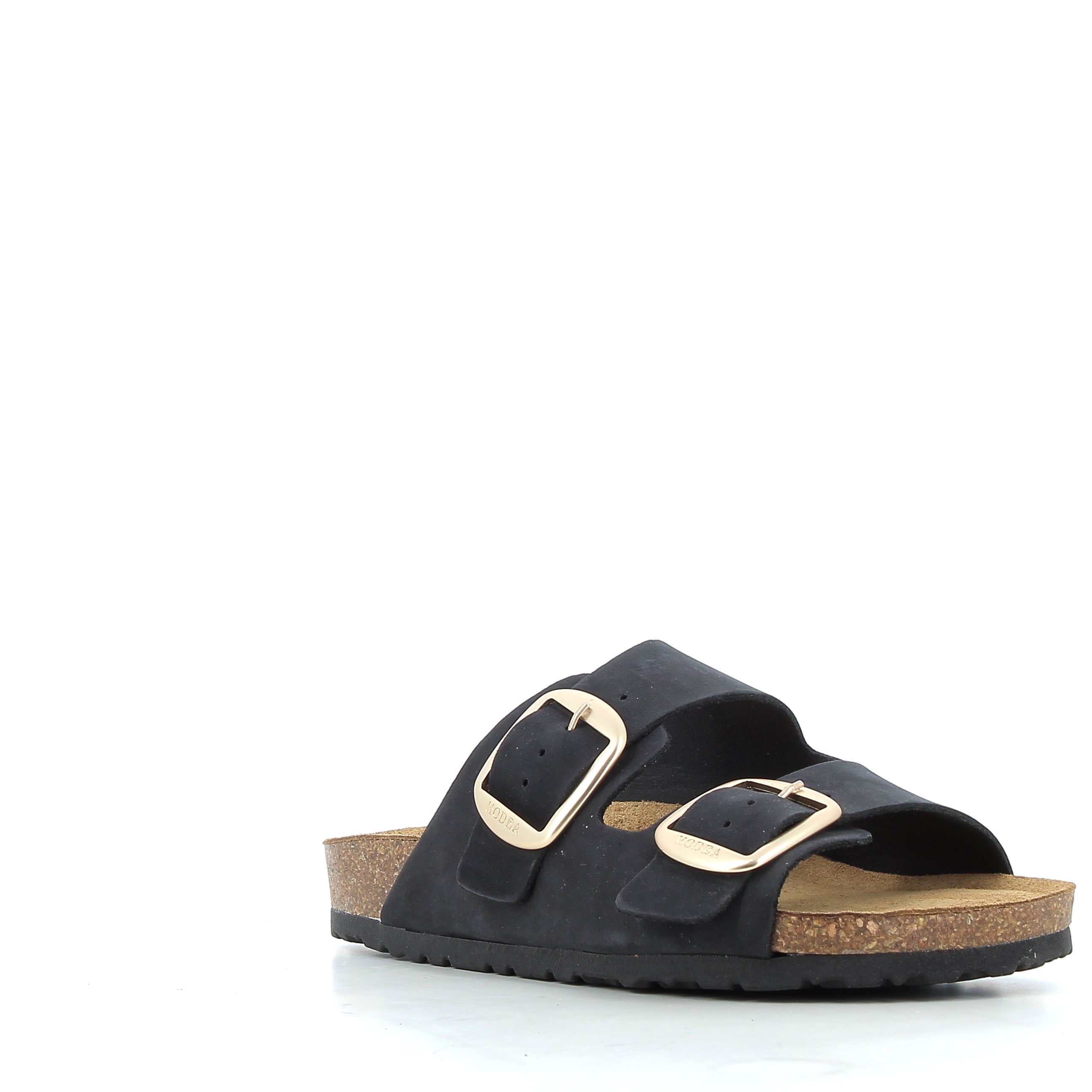 Hodea Mena Black Sandals