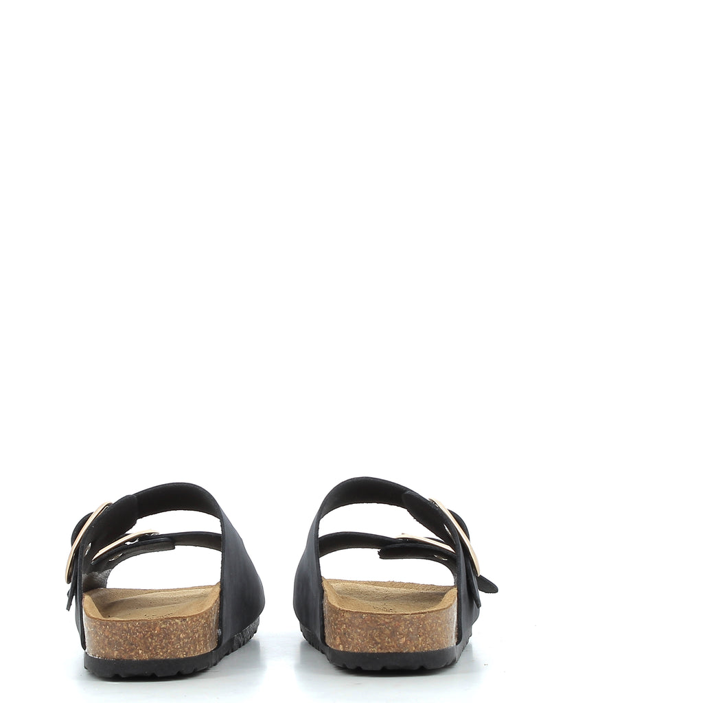 Hodea Mena Black Sandals