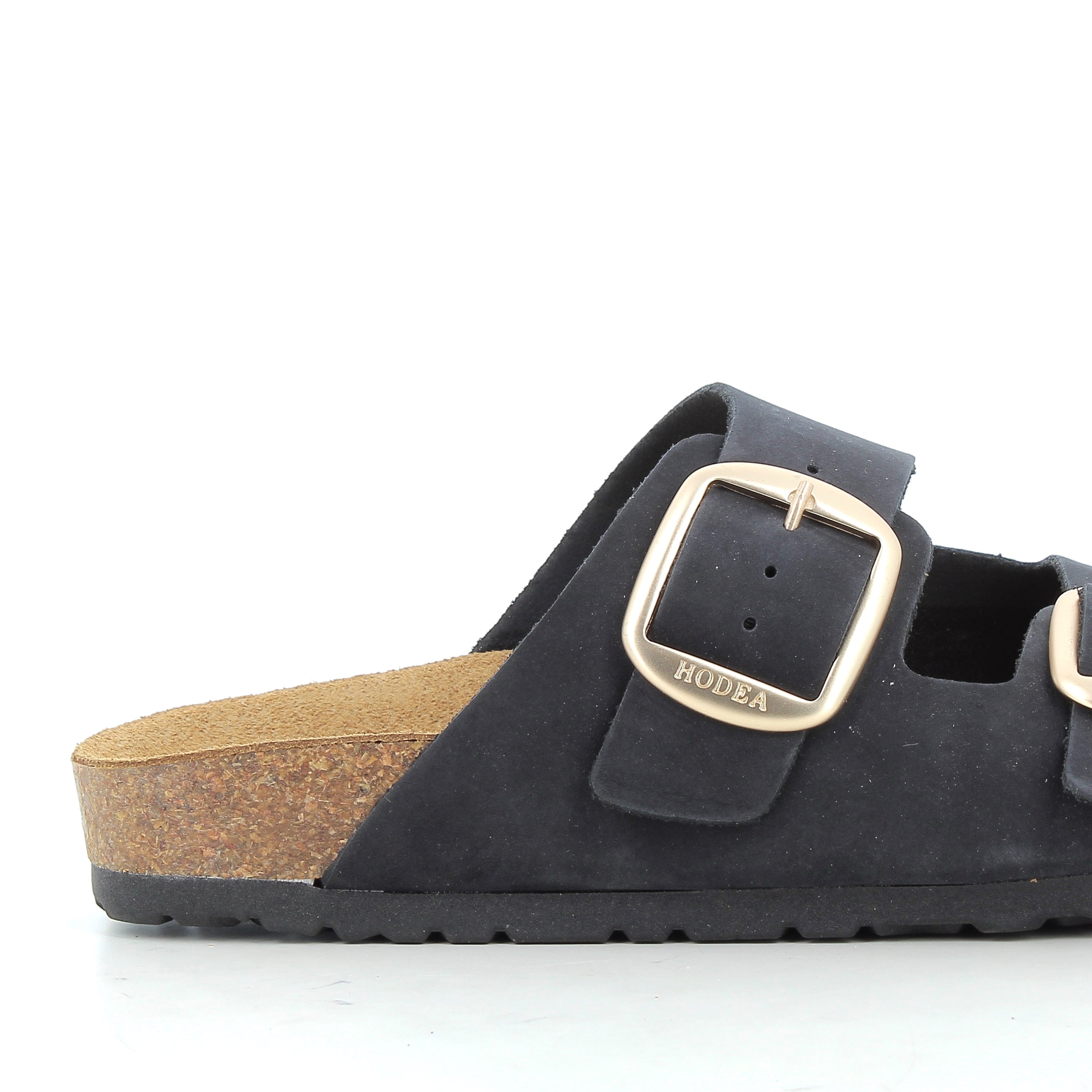 Hodea Mena Black Sandals