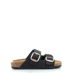 Hodea Mena Black Sandals
