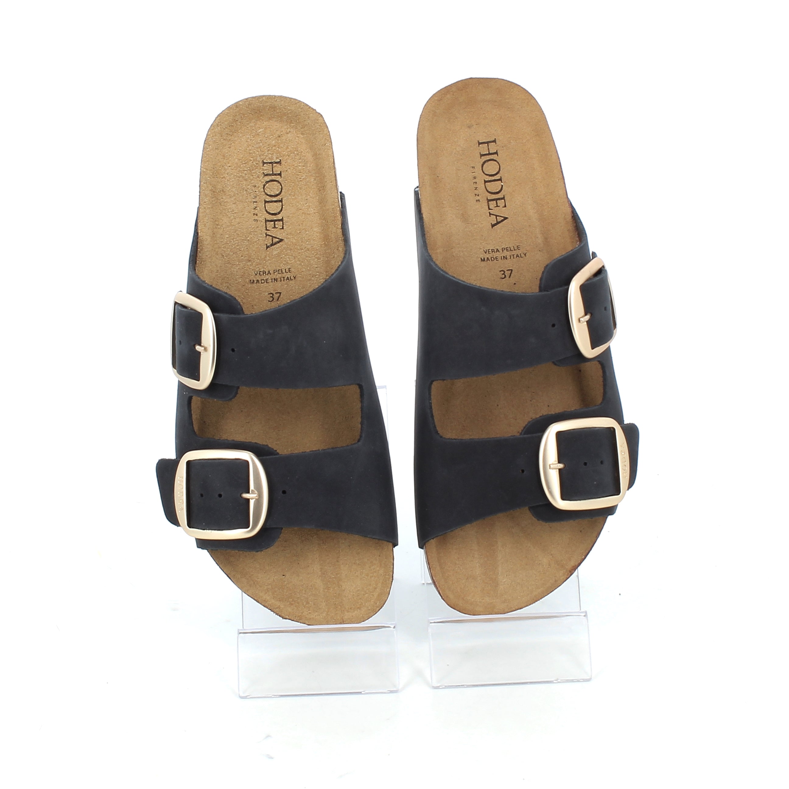 Hodea Mena Black Sandals