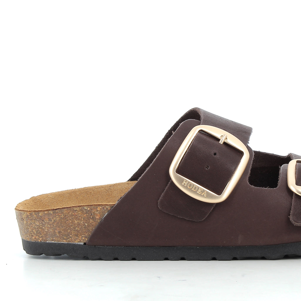 Hodea Mena Dark Brown Sandals