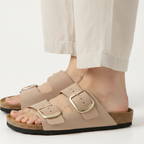 Hodea Mena Beige Sandals