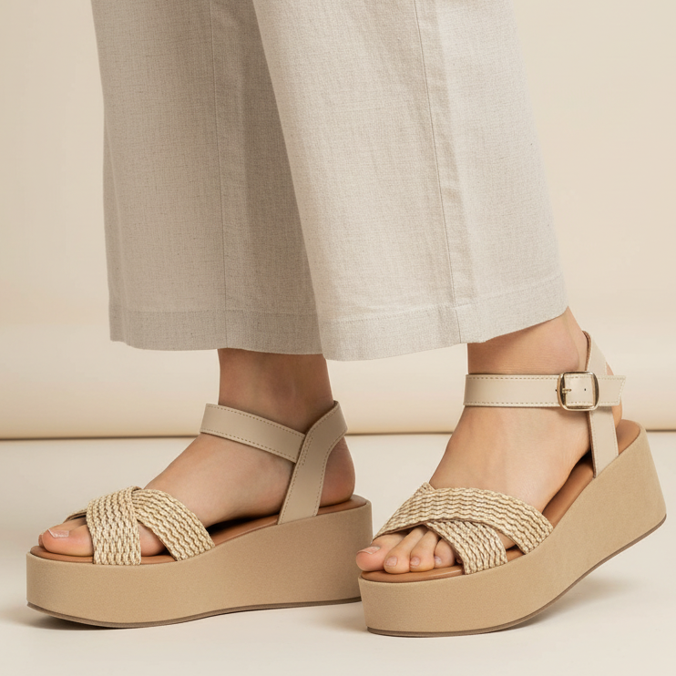 Hodea Zeppa Ylenia Beige