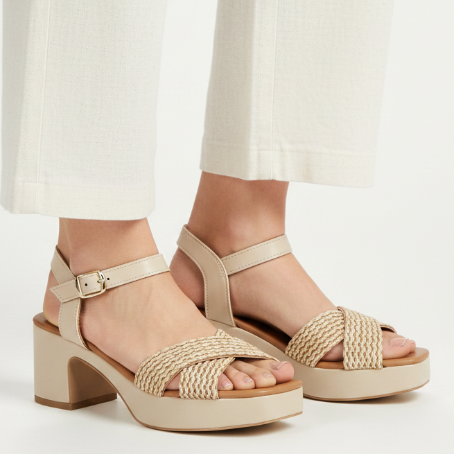 Hodea Sandali Roberta Beige