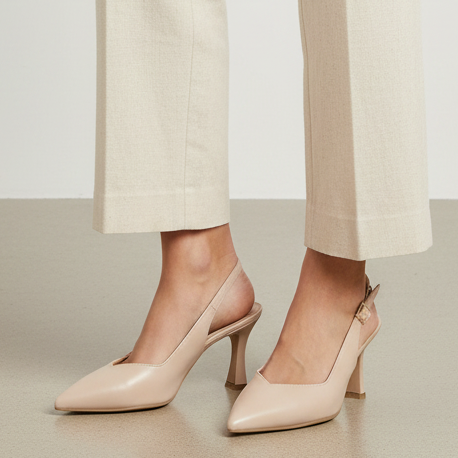 Hodea Slingback Letizia Nude
