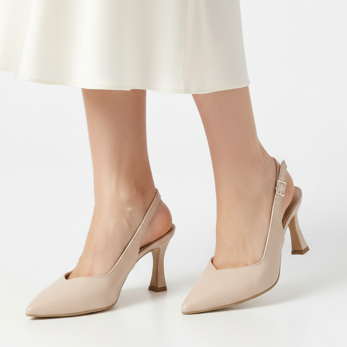 Hodea Slingback Letizia Nude
