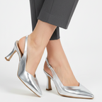 Hodea Slingback Letizia Silver