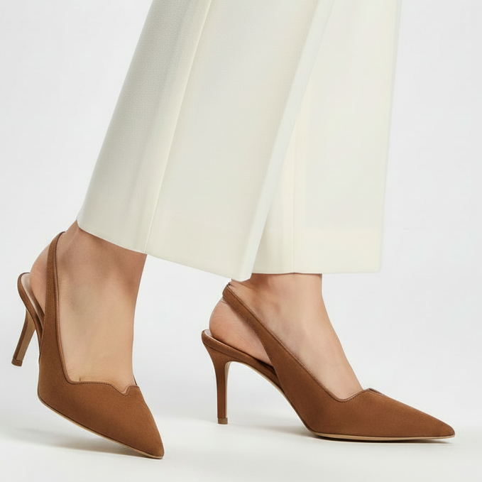 Hodea Tania Leather Slingback
