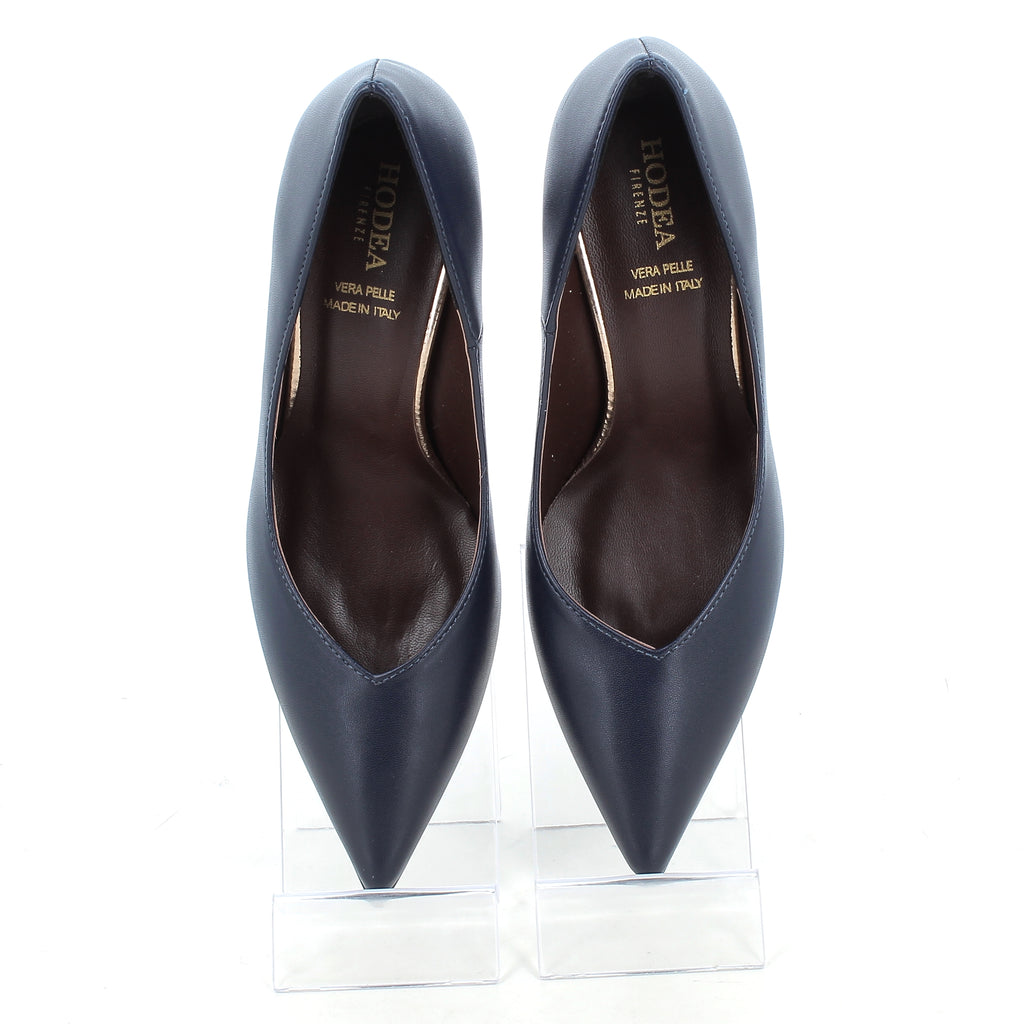 Décolleté Paola Blu con Tacco 7 cm