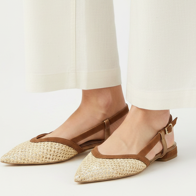 Hodea Slingback Fabiola Leather