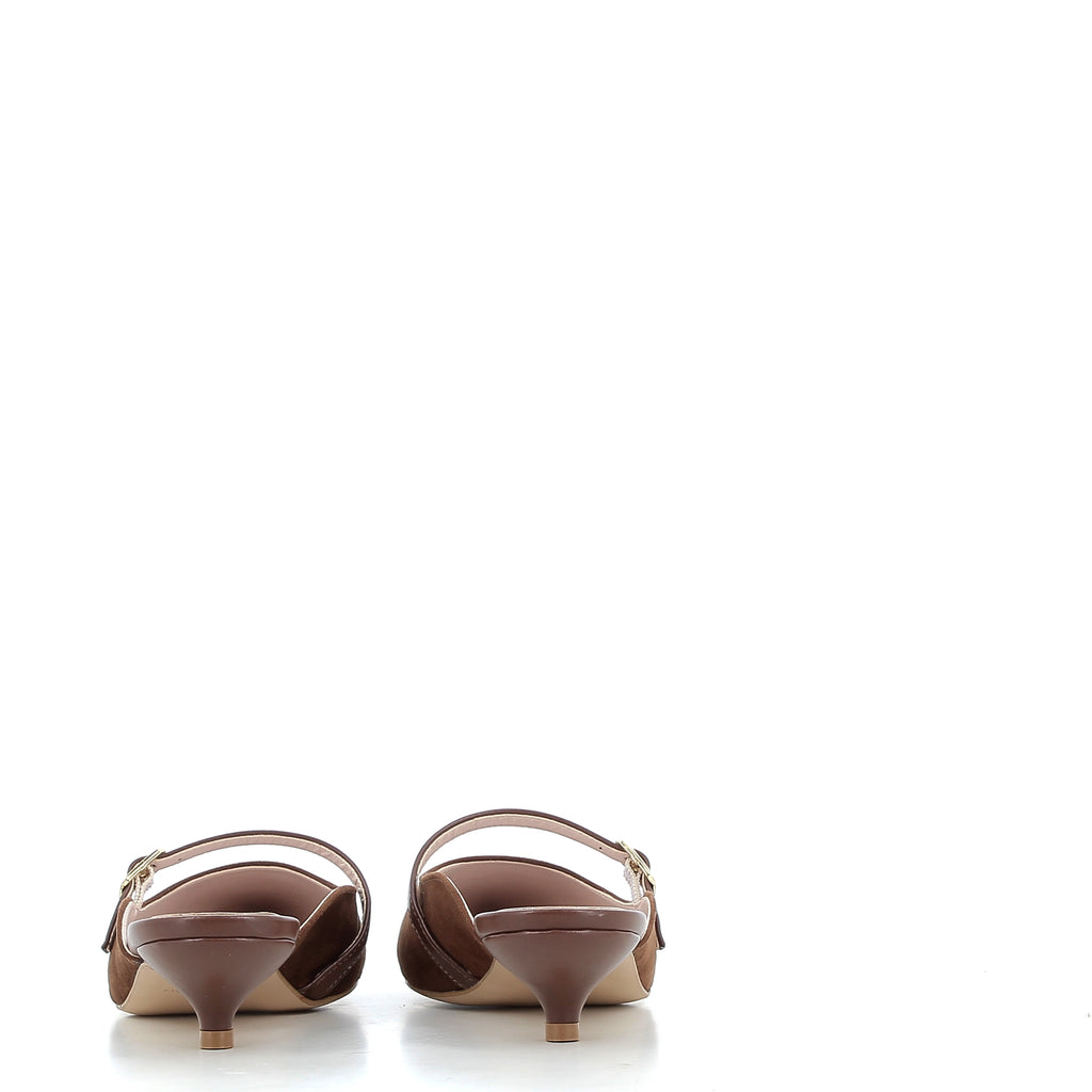 Hodea Slingback Viviana Dark Brown
