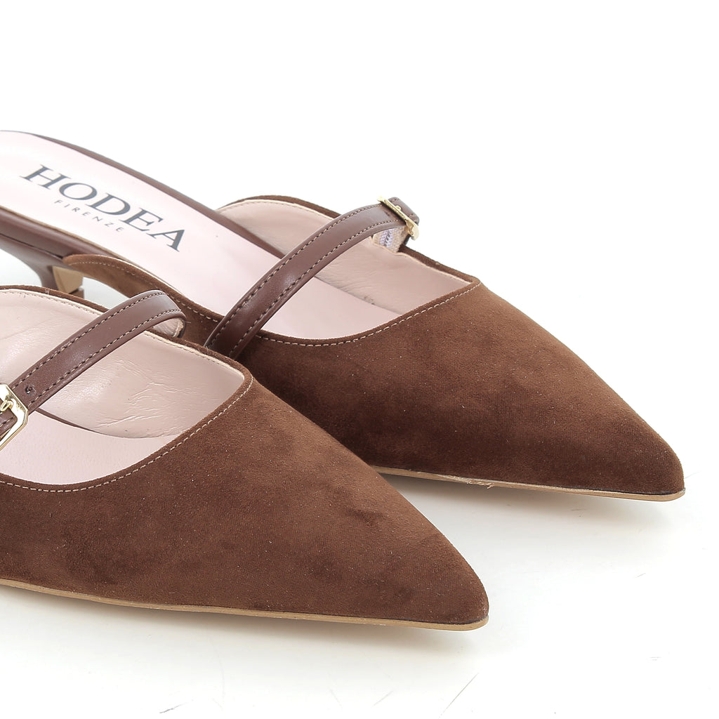 Hodea Slingback Viviana Dark Brown