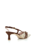 Hodea Slingback Brigida Dark Brown