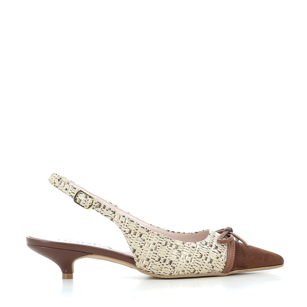 Hodea Slingback Greta Dark Brown
