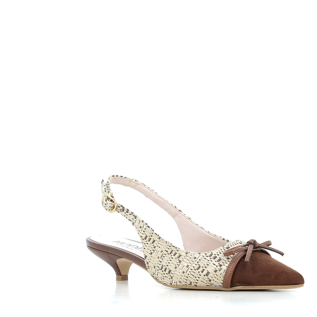 Hodea Slingback Greta Dark Brown