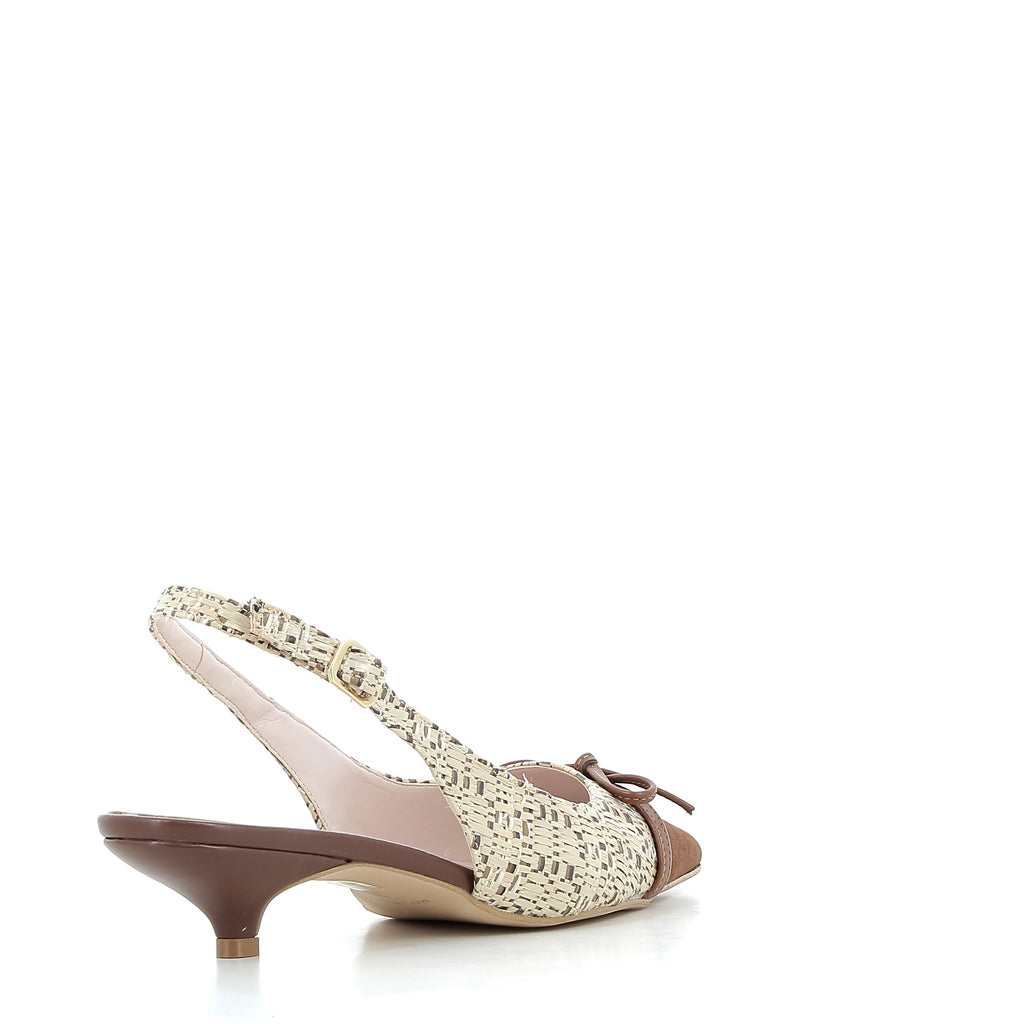Hodea Slingback Greta Dark Brown