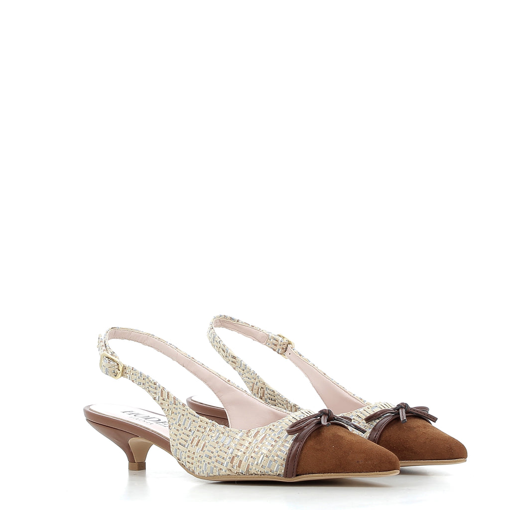 Hodea Greta Leather Slingback