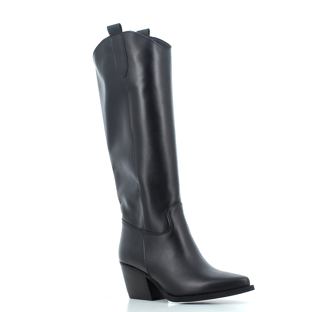 Hodea Texano Ambra vera pelle Nero