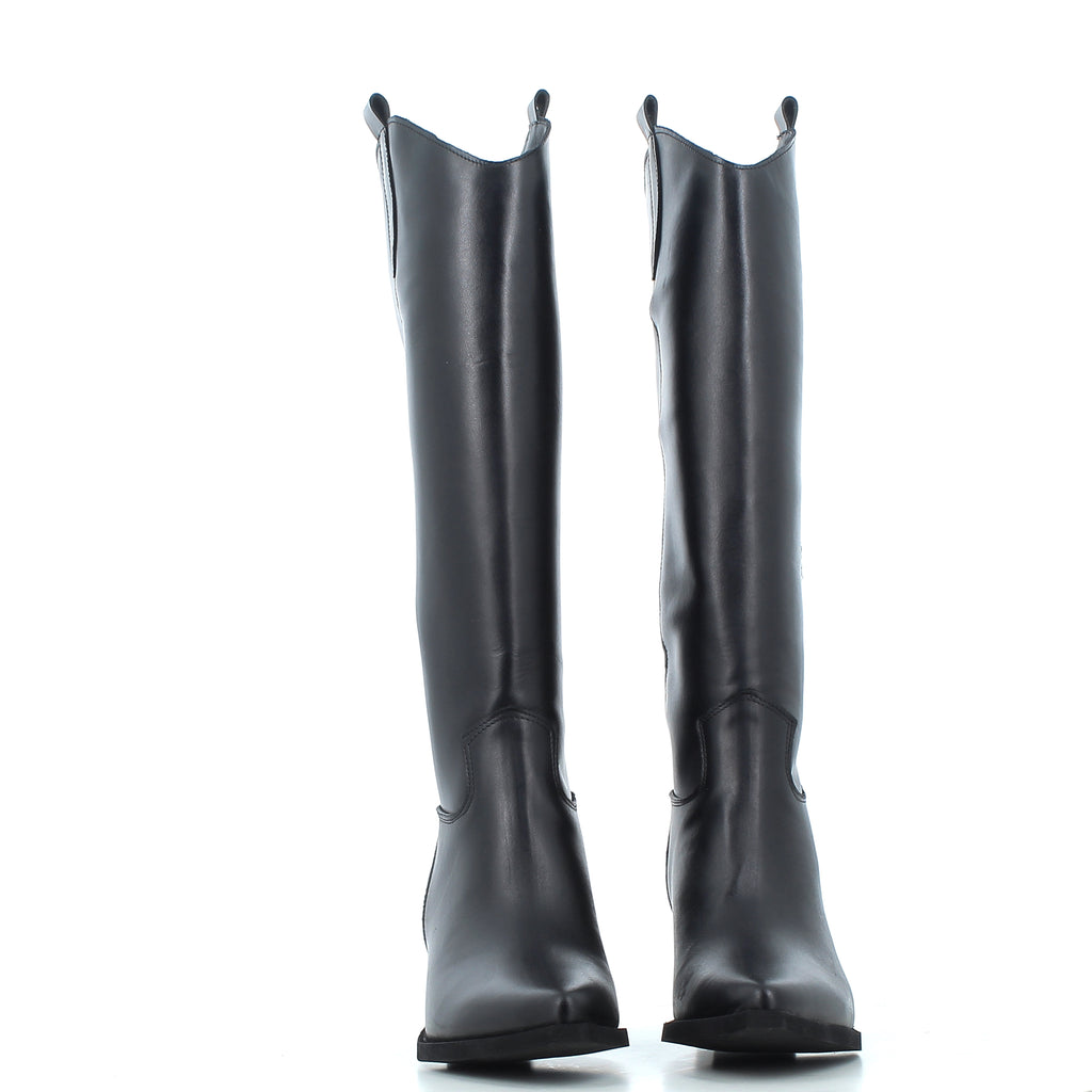 Hodea Texano Ambra vera pelle Nero