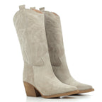 Hodea Texan Melania real leather Beige