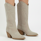 Hodea Texan Melania real leather Beige