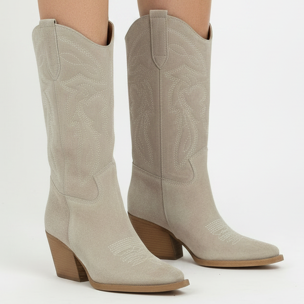 Hodea Texan Melania real leather Beige
