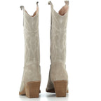 Hodea Texan Melania real leather Beige
