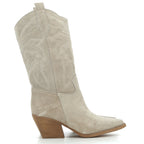Hodea Texan Melania real leather Beige